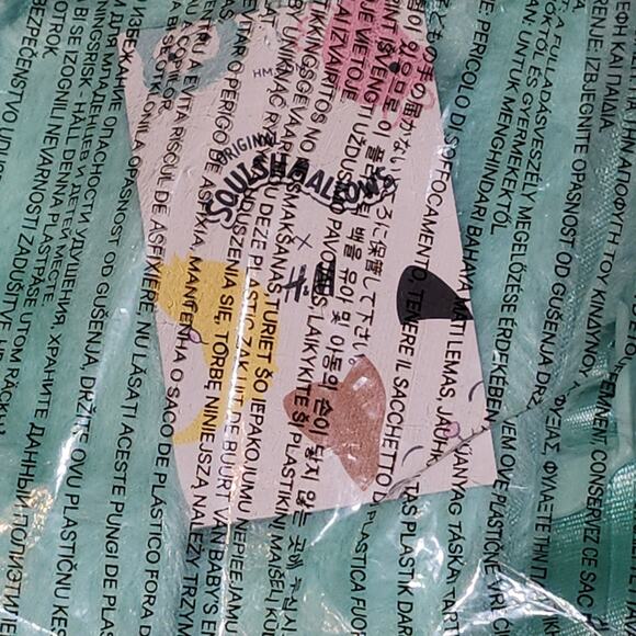 BLACK FRIDAY SALE Squishmallows H & M Excl. Joelle, Aqua Blue Bigfoot 2-Pc Set - Picture 11 of 14